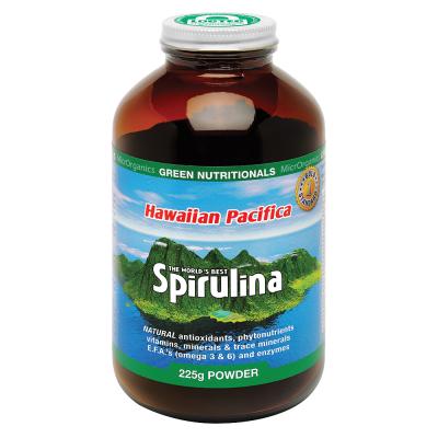 Green Nutritionals Hawaiian Pacifica Spirulina Powder 225g